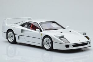 Ferrari F40 Perlweiss Kyosho 1:18 08416PW-G Metall – Bild 6 von 8