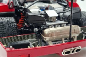 Ferrari F40 Rot Metallic Asia Exclusive Kyosho 1:18 08416RM-G Metall – Bild 13 von 14