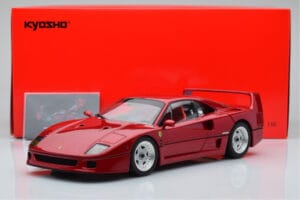 Ferrari F40 Rot Metallic Asia Exclusive Kyosho 1:18 08416RM-G Metall – Bild 14 von 14