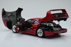 Ferrari F40 Rot Metallic Asia Exclusive Kyosho 1:18 08416RM-G Metall – Bild 6 von 14