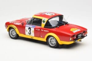 Fiat 124 Abarth #3 Barbasio / Sodano East African Safari Rally 1974 Sun Star 1:18 4952 Metall – Bild 7 von 8