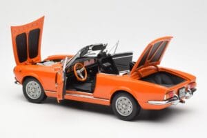 Fiat 124 BS Orange Sun Star 1:18 4906 Metall – Bild 5 von 8
