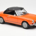 Fiat 124 BS Orange Sun Star 1:18 - image 6 of 8