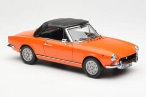 Fiat 124 BS Orange Sun Star 1:18 4906 Metall – Bild 6 von 8