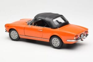 Fiat 124 BS Orange Sun Star 1:18 4906 Metall – Bild 7 von 8