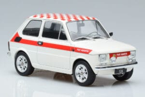 Fiat 126 Abarth Weiss MCG 1:18 MCG18325 Metall – Bild 4 von 6