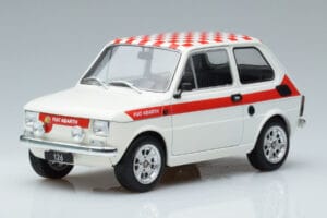 Fiat 126 Abarth Weiss MCG 1:18 MCG18325 Metall