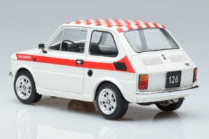 Fiat 126 Abarth Weiss MCG 1:18 MCG18325 Metall – Bild 5 von 6