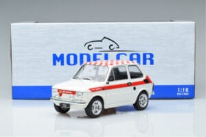 Fiat 126 Abarth Weiss MCG 1:18 MCG18325 Metall – Bild 6 von 6
