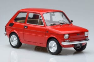 Fiat 126 Rot MCG 1:18 MCG18323 Metall – Bild 4 von 6