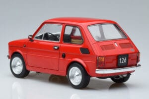 Fiat 126 Rot MCG 1:18 MCG18323 Metall – Bild 5 von 6