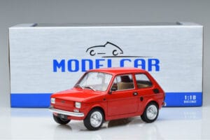 Fiat 126 Rot MCG 1:18 MCG18323 Metall – Bild 6 von 6