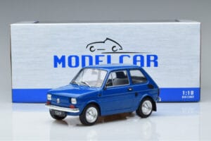 Fiat 126P Blau MCG 1:18 MCG18324 Metall – Bild 6 von 6
