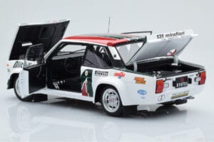 Fiat 131 Abarth Alitalia #2 W. Röhrl / C. Geistdörfer Rally Monte Carlo 1978 Kyosho 1:18 08376G Metall – Bild 5 von 10