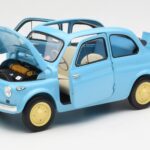 Fiat Nuova 500 Celeste Blau Kyosho 1:18 - image 2 of 8