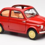Fiat Nuova 500 Coral Rot Kyosho 1:18 - image 6 of 8