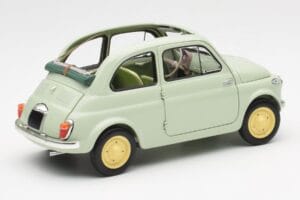 Fiat Nuova 500 Clear Grün Kyosho 1:18 08966LG Metall – Bild 3 von 8