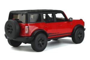 Ford Bronco 4-Door Wildtrak Rot GT Spirit 1:18 GT360 Resin – Bild 2 von 5