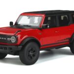 Ford Bronco 4-Door Wildtrak Rot GT Spirit 1:18