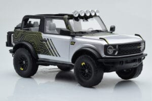 Ford Bronco RTR Iconic Silber GT Spirit 1:18 GT404 Resin – Bild 4 von 6