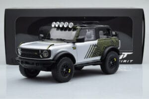 Ford Bronco RTR Iconic Silber GT Spirit 1:18 GT404 Resin – Bild 6 von 6