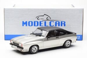 Ford Capri Mk2 X-Pack Silber MCG 1:18 MCG18349 Metall – Bild 6 von 6