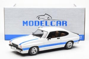 Ford Capri Mk2 X-Pack Weiss MCG 1:18 MCG18347 Metall – Bild 6 von 6