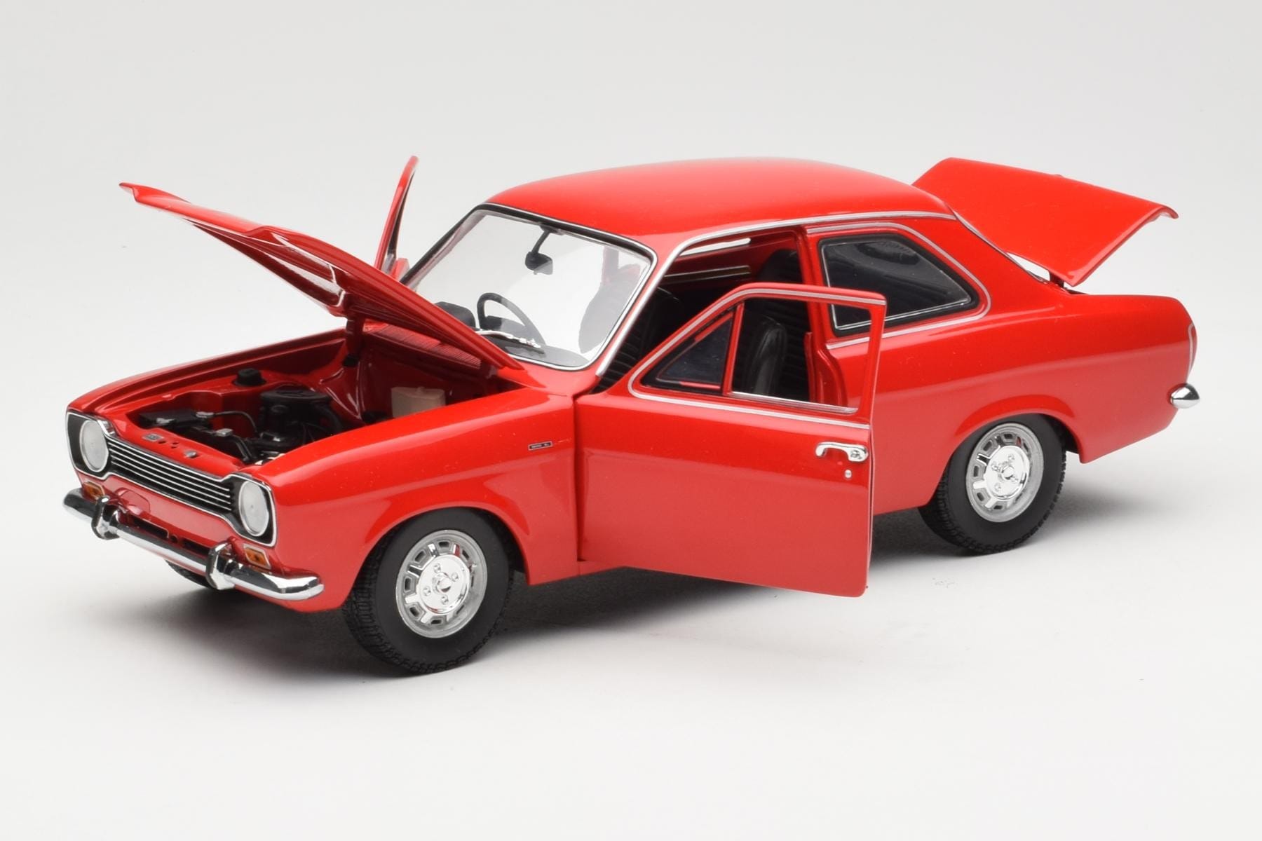 Ford Escort Mk1 RHD Rot Minichamps 1:18 150081070 Metall – Bild 2 von 8