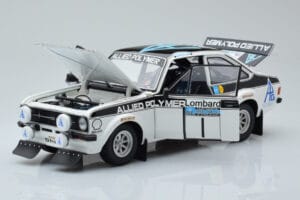 Ford Escort RS 1800 Allied Polymer #1 T. Makinen / H. Liddon Winner RAC Rally 1975 Minichamps 1:18 100758401 Metall – Bild 2 von 8