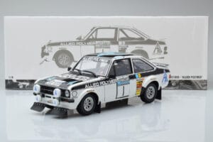 Ford Escort RS 1800 Allied Polymer #1 T. Makinen / H. Liddon Winner RAC Rally 1975 Minichamps 1:18 100758401 Metall – Bild 8 von 8