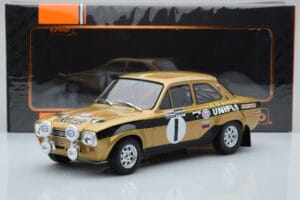 Ford Escort Mk1 RS1600 Night Version #1 R. Clark / J. Porter Rally Wales 1972 IXO 1:18 18RMC100 Metall – Bild 6 von 6