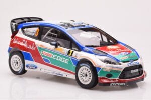 Ford Fiesta RS WRC Ford Abu Dhabi #3 M. Hirvonen / J. Lehtinen Winner Rally Australia 2011 Minichamps 1:18 151110803 Metall – Bild 4 von 6