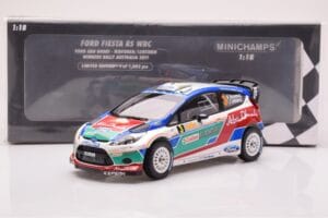 Ford Fiesta RS WRC Ford Abu Dhabi #3 M. Hirvonen / J. Lehtinen Winner Rally Australia 2011 Minichamps 1:18 151110803 Metall – Bild 6 von 6