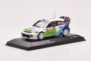 Ford Focus RS WRC #4 R. Kresta / J. Tomanek Rally Monte Carlo 2005 Minichamps 1:43 400058404 Metall – Bild 2 von 4