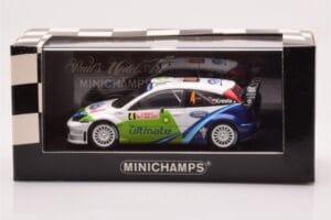 Ford Focus RS WRC #4 R. Kresta / J. Tomanek Rally Monte Carlo 2005 Minichamps 1:43 400058404 Metall – Bild 4 von 4