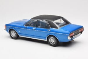 Ford Granada Mk1 Metallic Blau Matt Schwarz MCG 1:18 MCG18394 Metall – Bild 5 von 6