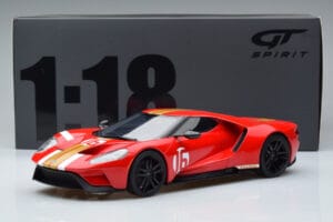 Ford GT Alan Mann Heritage Edition Rot GT Spirit 1:18 GT882 Resin – Bild 6 von 6
