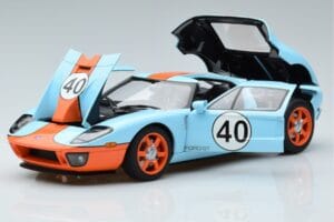 Ford GT Gulf Livery AUTOart 1:18 80513 Metall – Bild 2 von 8