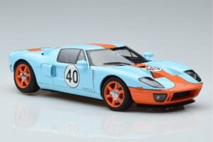 Ford GT Gulf Livery AUTOart 1:18 80513 Metall – Bild 5 von 8