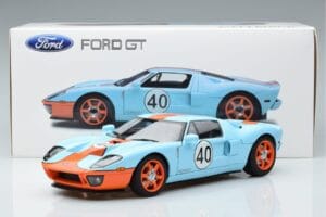 Ford GT Gulf Livery AUTOart 1:18 80513 Metall – Bild 8 von 8