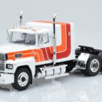 Ford LTL 9000 Weiss Rot Orange IXO 1:43