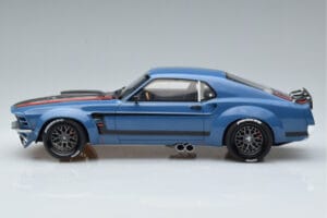 Ford Mustang Boss Cobra Ruffian Cars Blau GT Spirit 1:18 GT426 Resin – Bild 3 von 6