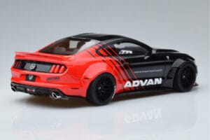 Ford Mustang S550 LB Works Liberty Walk Advan GT Spirit 1:18 KJ035 Resin – Bild 2 von 6