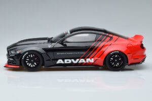 Ford Mustang S550 LB Works Liberty Walk Advan GT Spirit 1:18 KJ035 Resin – Bild 3 von 6