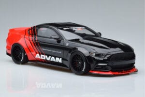 Ford Mustang S550 LB Works Liberty Walk Advan GT Spirit 1:18 KJ035 Resin – Bild 4 von 6