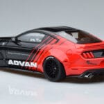 Ford Mustang S550 LB Works Liberty Walk Advan GT Spirit 1:18 KJ035 Resin - image 5 of 6