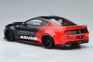 Ford Mustang S550 LB Works Liberty Walk Advan GT Spirit 1:18 KJ035 Resin – Bild 5 von 6
