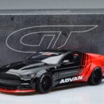 Ford Mustang S550 LB Works Liberty Walk Advan GT Spirit 1:18 KJ035 Resin - image 6 of 6