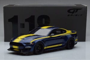 Ford Mustang S550 Shelby Super Snake Blau GT Spirit 1:18 GT871 Resin – Bild 6 von 6