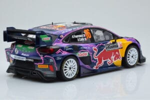 Ford Puma Rally1 WRC #16 A. Fourmaux / A. Coria Rally Monte Carlo 2022 IXO 1:18 18RMC111 Metall – Bild 2 von 6